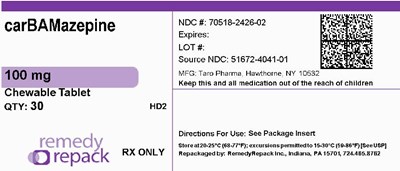 Mm3 (Carbamazepine 100mg 70518 2426 02)